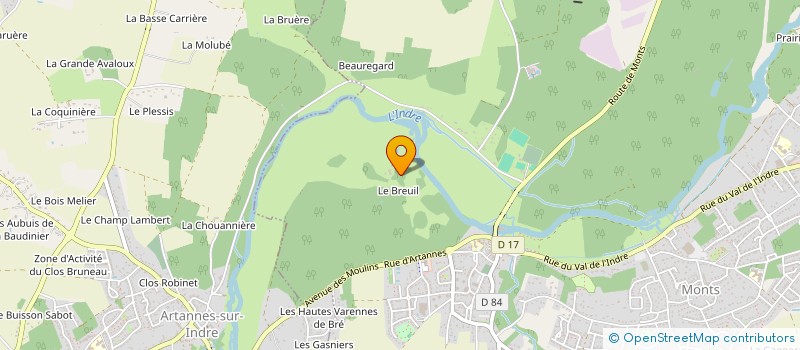 localisation de l'entreprise JURAINE  MONTS