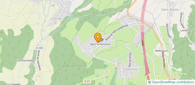 localisation de l'entreprise JURALP PAYSAGES à ANDILLY