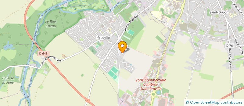 localisation de l'entreprise JURAMARC EGLISE  PROVILLE