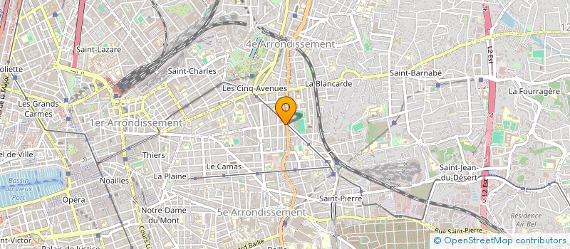 localisation de l'entreprise JURAMY 42 AV FOCH MLLE à MARSEILLE 4EME