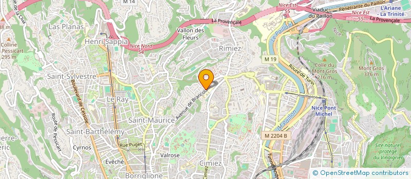 localisation de l'entreprise JURANCE  NICE