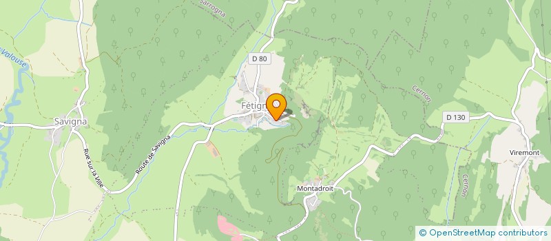 localisation de l'entreprise JURAPENTE à VALZIN EN PETITE MONTAGNE