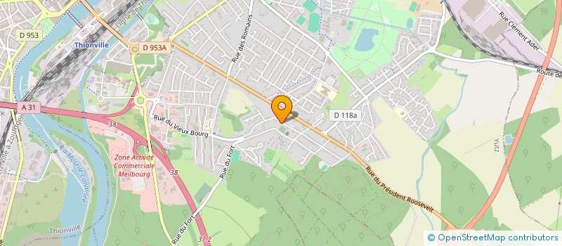 localisation de l'entreprise JURAPOL  YUTZ