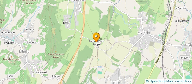 localisation de l'entreprise JURASSIK DRAG - RACING TEAM  PLAINOISEAU