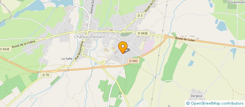 localisation de l'entreprise JURAYSSE à CHATEAUMEILLANT