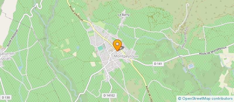 localisation de l'entreprise JURE à MONTPEYROUX