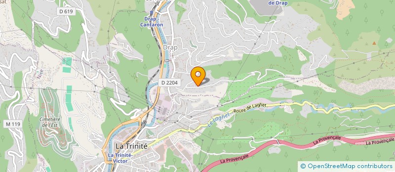 localisation de l'entreprise JUREE  DRAP