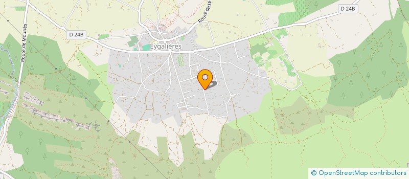 localisation de l'entreprise JURI  EYGALIERES