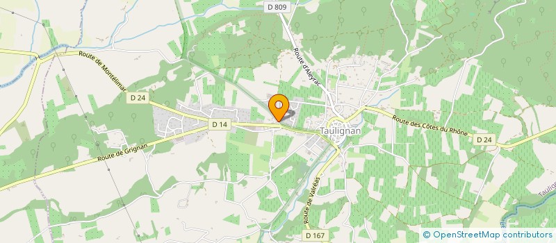 localisation de l'entreprise JURI-DIE  TAULIGNAN