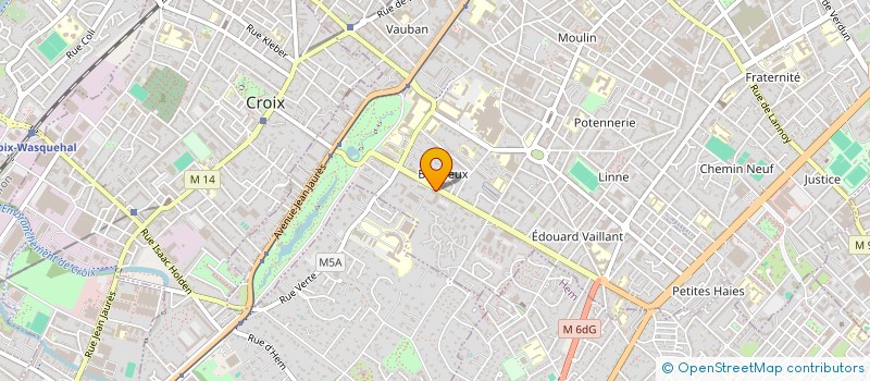 localisation de l'entreprise JURI-IMMO  ROUBAIX