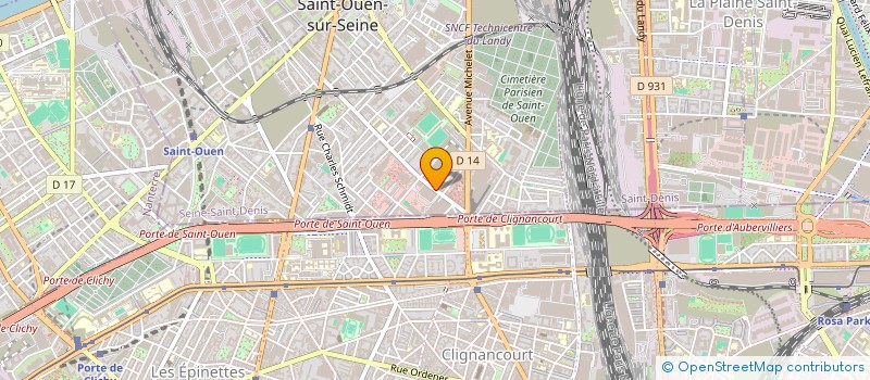 localisation de l'entreprise JURI-MEDIAS à SAINT-OUEN-SUR-SEINE