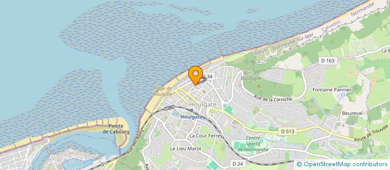 localisation de l'entreprise JURI SERVICE à HOULGATE