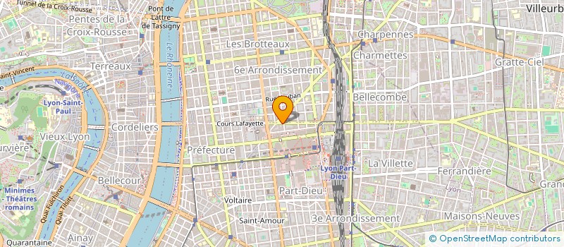 localisation de l'entreprise JURI SOCIAL  LYON