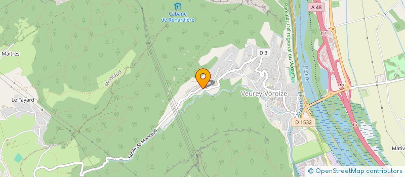 localisation de l'entreprise JURIBATI  VEUREY-VOROIZE