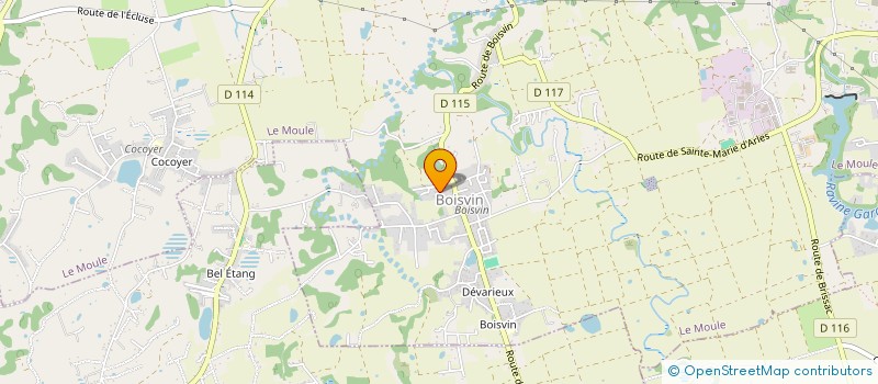 localisation de l'entreprise JURID SERVICES SCA  LE MOULE