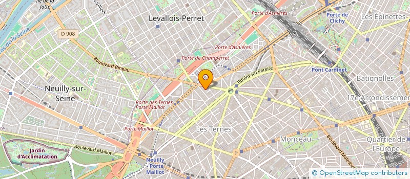 localisation de l'entreprise JURIDEV  PARIS