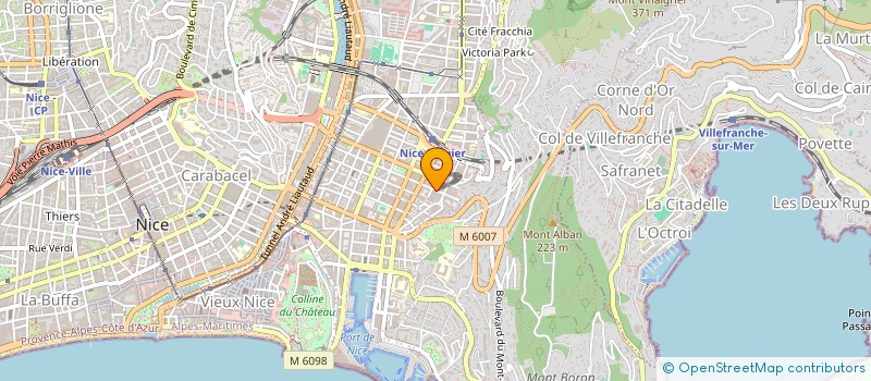 localisation de l'entreprise JURIDIC UTIL à NICE