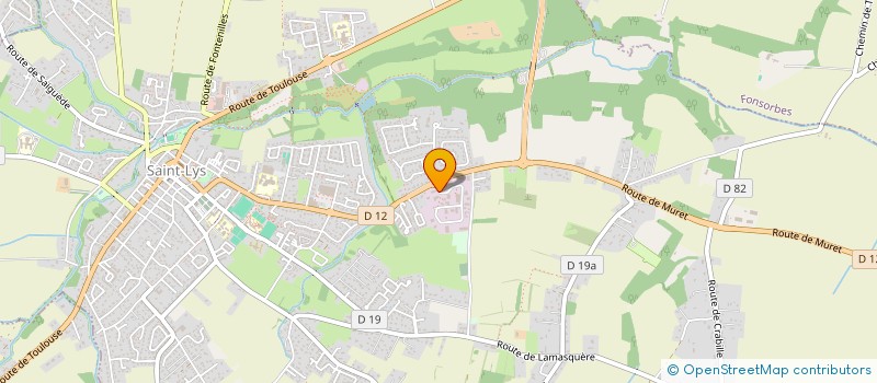 localisation de l'entreprise JURIDICEXPERT MIROITERIE BODIN à SAINT-LYS