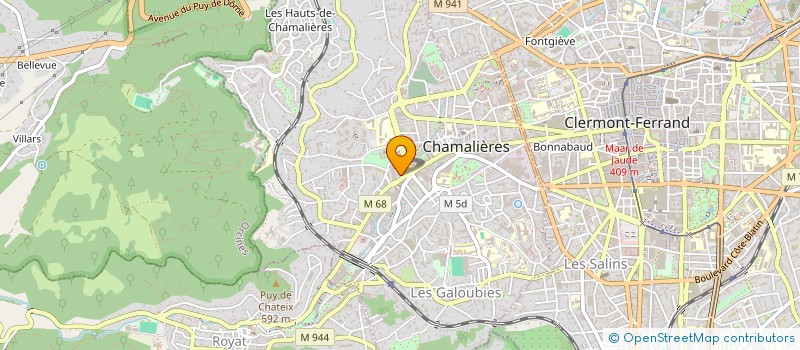 localisation de l'entreprise JURIDOME  CLERMONT-FERRAND