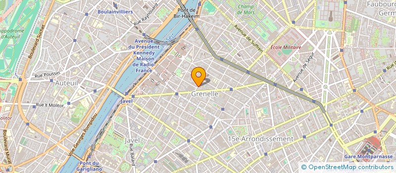 localisation de l'entreprise JURIFISC SARL à PARIS