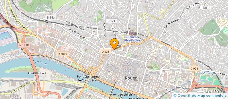 localisation de l'entreprise JURIFORM à ROUEN