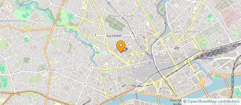 localisation de l'entreprise JURIFORMATION à NANTES