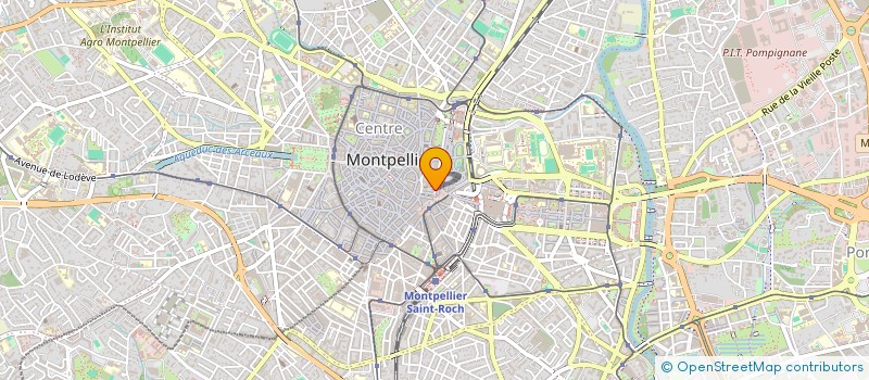 localisation de l'entreprise JURILAB à MONTPELLIER