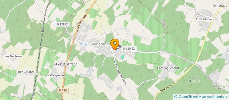 localisation de l'entreprise JURINAPSE  VENERAND