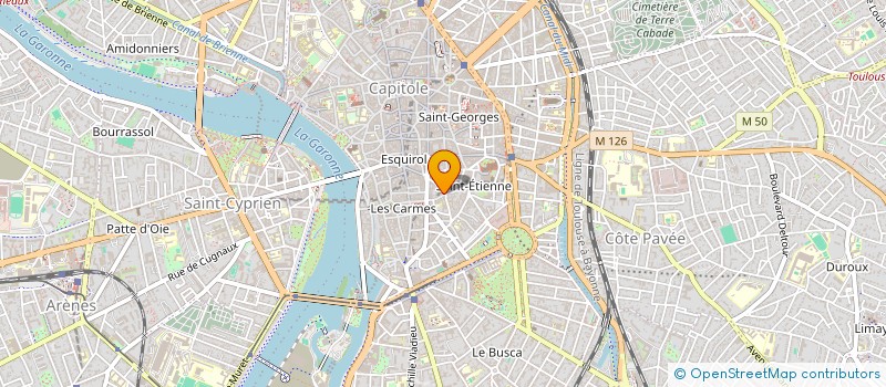 localisation de l'entreprise JURIS à AUCAMVILLE