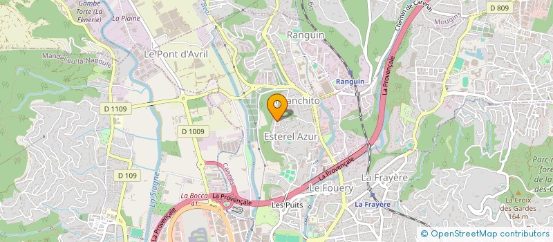 localisation de l'entreprise JURIS-COLLECT  CANNES