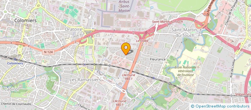 localisation de l'entreprise JURIS CONSEIL à TOULOUSE