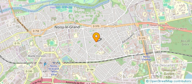 localisation de l'entreprise JURIS CONSULT IMMO JCI  NOISY-LE-GRAND