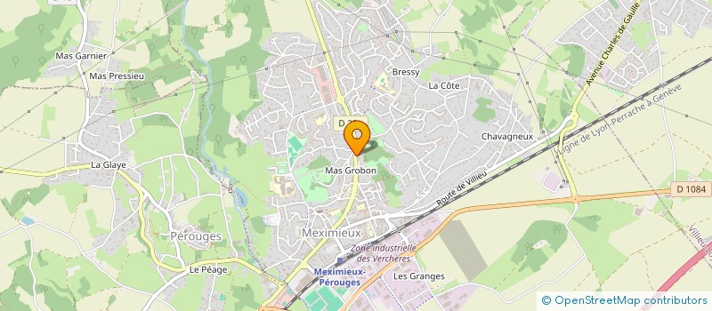 localisation de l'entreprise JURIS DR BOYER à MEXIMIEUX