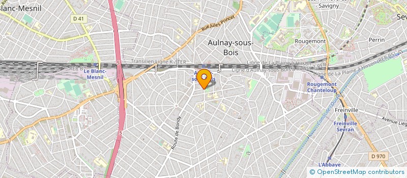 localisation de l'entreprise JURIS GRAND PARIS à AULNAY-SOUS-BOIS