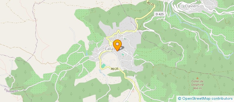 localisation de l'entreprise JURIS III  CALLAS