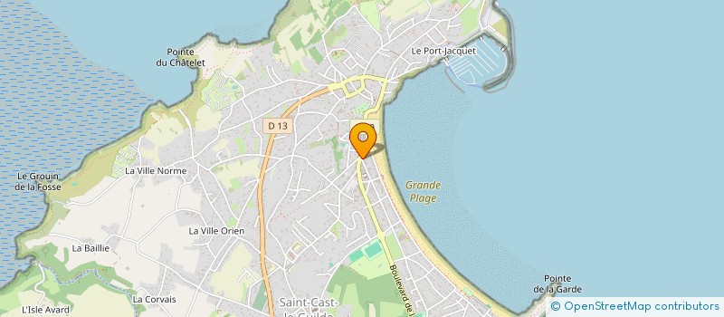 localisation de l'entreprise JURIS IMMOBILIER  SAINT-CAST-LE-GUILDO