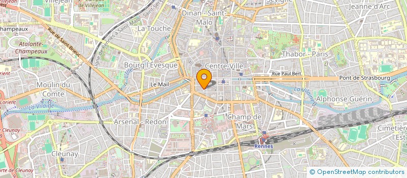 localisation de l'entreprise JURIS INTER OUEST à RENNES