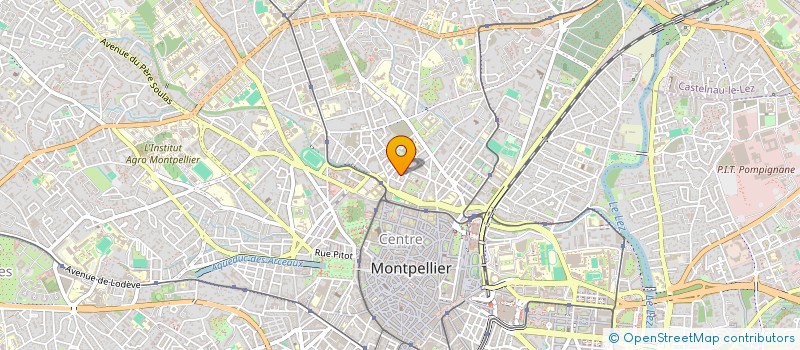 localisation de l'entreprise JURIS'PERFORM à MONTPELLIER