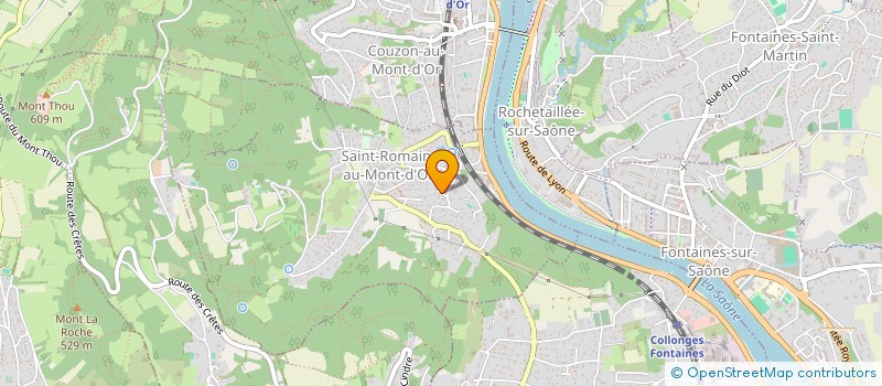 localisation de l'entreprise JURIS SERVEUR  SAINT ROMAIN AU MONT D'OR