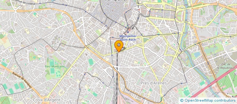 localisation de l'entreprise JURIS SUD-OUEST à MONTPELLIER