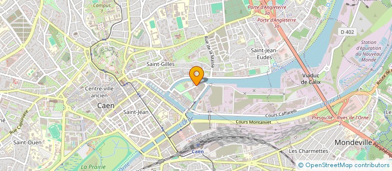 localisation de l'entreprise JURIS VOXA à CAEN