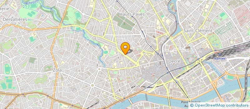 localisation de l'entreprise JURIS2PLUS à NANTES