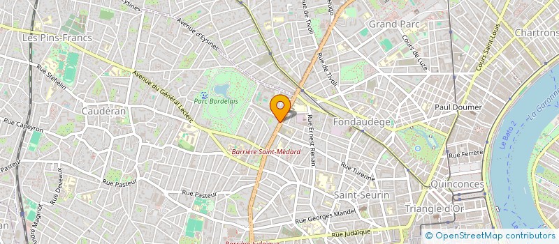 localisation de l'entreprise JURISCO  BORDEAUX