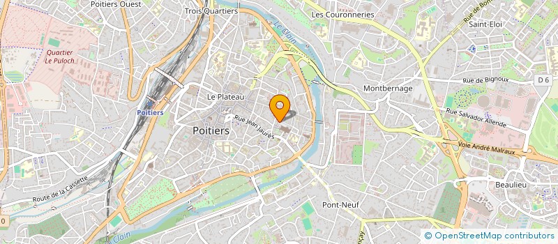 localisation de l'entreprise JURISFINANCE CONSULTING  POITIERS