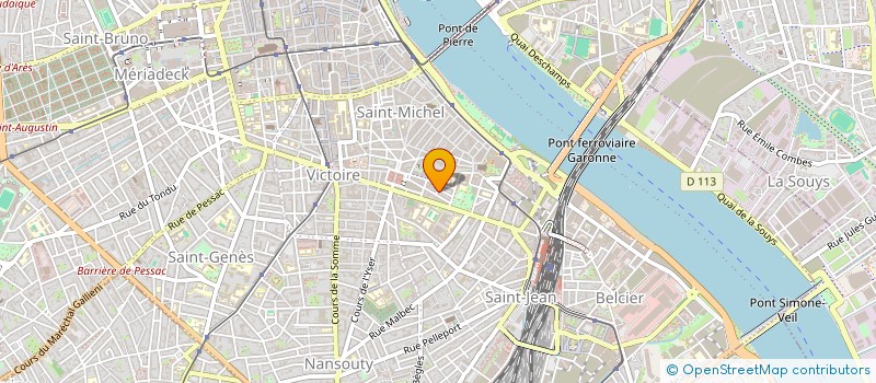 localisation de l'entreprise JURISINTEGRATION à BORDEAUX