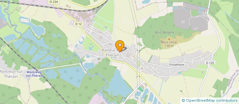 localisation de l'entreprise JURISPONTHIEU  BAILLEUL-SUR-THERAIN