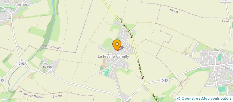 localisation de l'entreprise JURISRH PATRIMOINE  LE FRESNE-CAMILLY