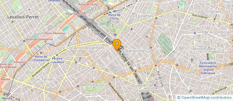 localisation de l'entreprise JURISROME  PARIS