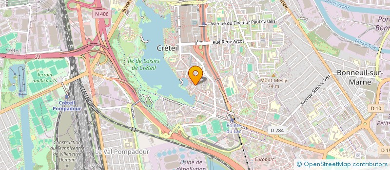 localisation de l'entreprise JURISTES CONGOLAIS REUNIS  CRETEIL