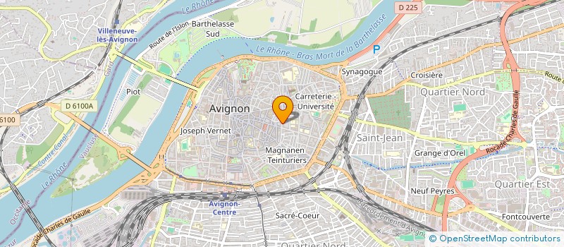 localisation de l'entreprise JURISUD  AVIGNON